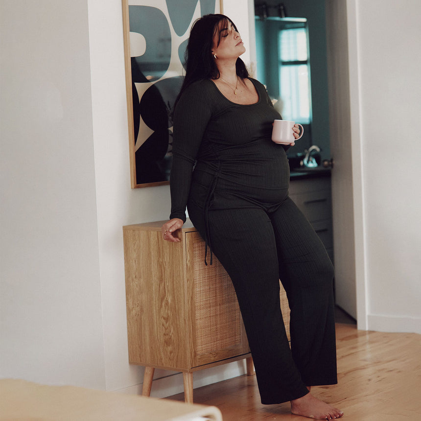 Lounge Maternity Rib Pants