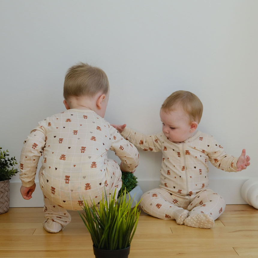 Pyjama Carreaux Ours 0-30mois-Origami-OR4-PM59228-CLÉMENT
