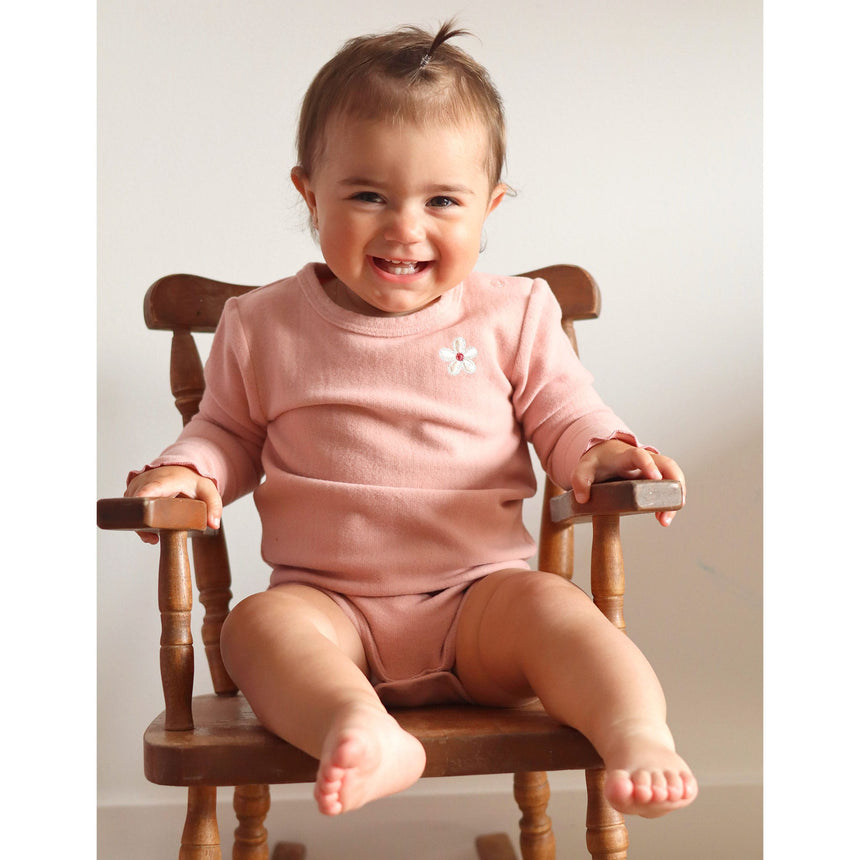 Flower Poetry Bodysuit 3-24m