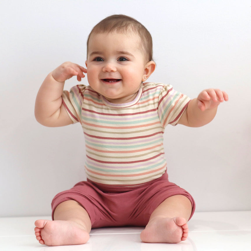 Cache-Couche Rayé 3-24mois