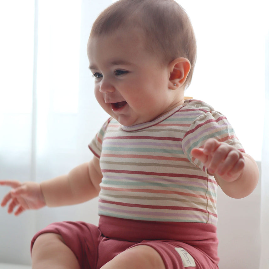 Cache-Couche Rayé 3-24mois