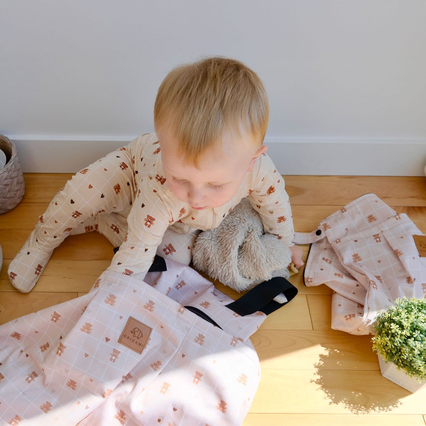 Pyjama Carreaux Ours 0-30mois-Origami-OR4-PM59228-CLÉMENT
