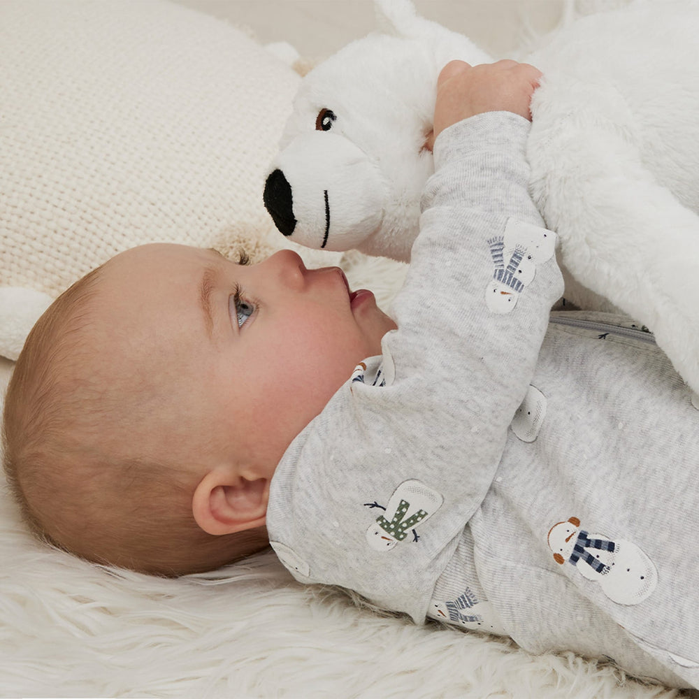Snowmen Pajamas 0-24m