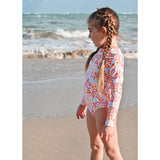 Maillot UV Manches Longues Flower Power 2-14ans
