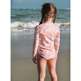 Maillot UV Manches Longues Flower Power 2-14ans
