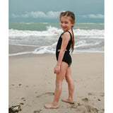 Textured Daisies Swimsuit 2-14y
