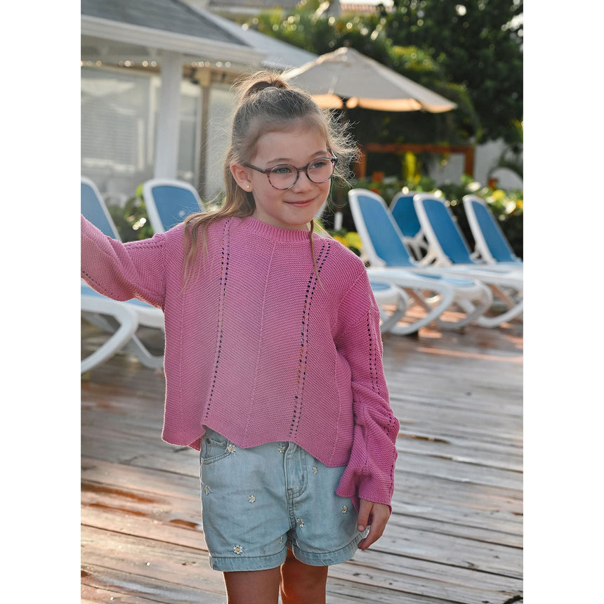 Short Denim Rêveuse 7-14ans