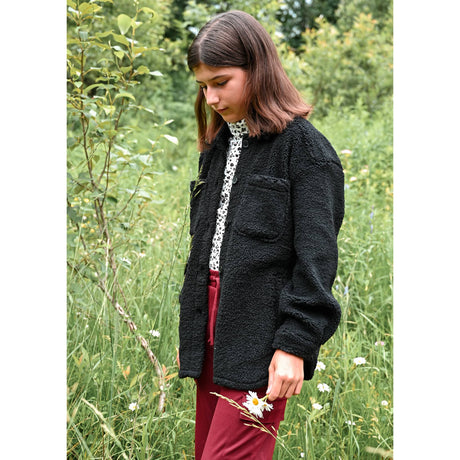 Veste Romance Noire 7-14ans