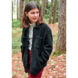 Veste Romance Noire 7-14ans
