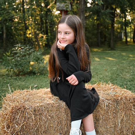 Robe Tricot Boucles Romance 7-14ans