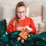 Couverture Peluche Sapin