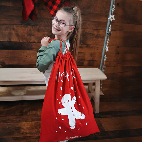 Santa Bag - Gingerbread