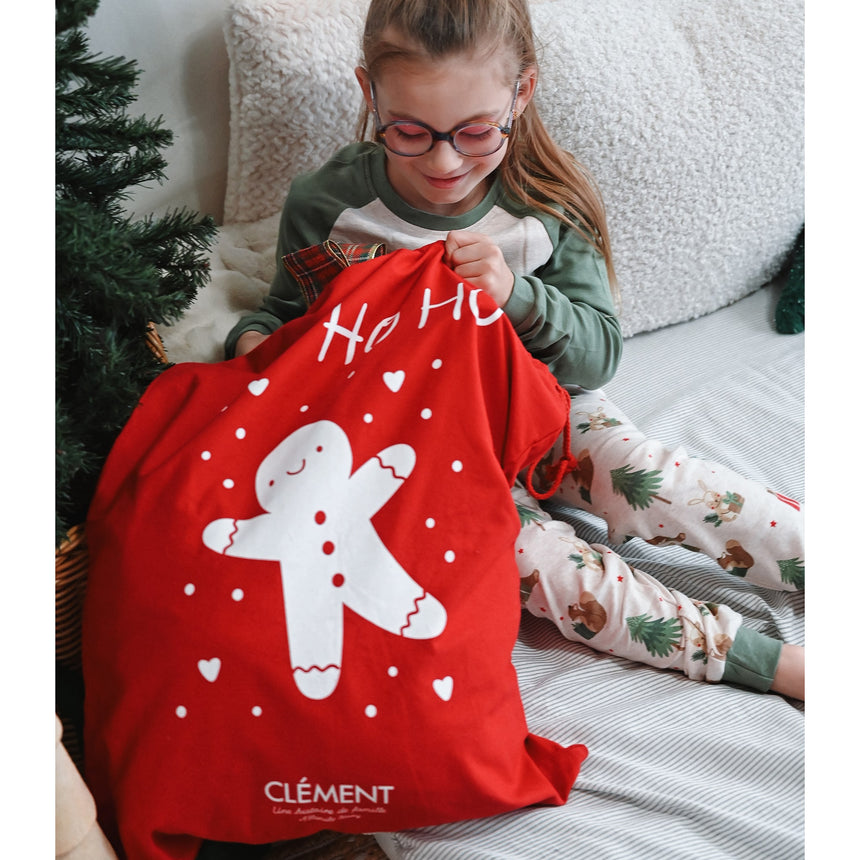 Santa Bag - Gingerbread