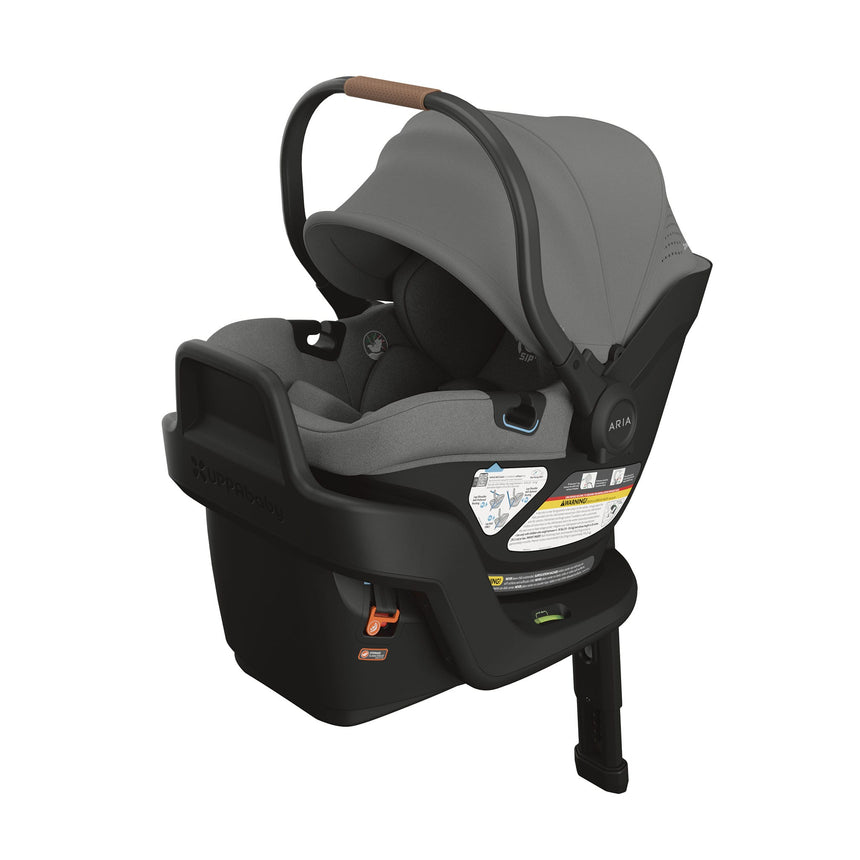Minu V3 Stroller + Aria V2 Infant Car Seat + Adapters - Greyson