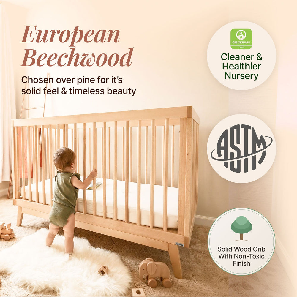 Couchette convertible 3-en-1 Soho - Naturel-Dadada Baby-DDD-10403-CLÉMENT