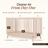 Couchette convertible 3 en 1 Soho - Naturel Lavé-Dadada Baby-DDD-10421-CLÉMENT
