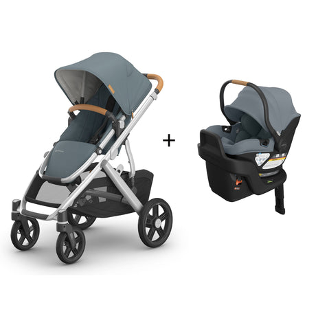 Poussette Vista V3 + Siège Auto Aria V2 - Callum-Systeme De Voyage (607)-UPPAbaby-CLÉMENT