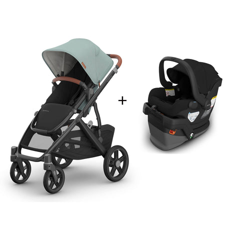 Poussette Vista V3 - Kenzi + Siège d'Auto Mesa V3 - James-Systeme De Voyage (607)-UPPAbaby-CLÉMENT