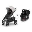 Poussette Vista V3 - Savannah + Siège d'Auto Mesa V3 - James-Systeme De Voyage (607)-UPPAbaby-CLÉMENT