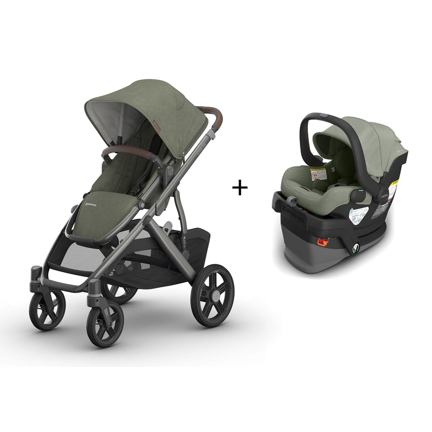 Poussette Vista V3 + Siège d'Auto Mesa V3 - Evelyn-Systeme De Voyage (607)-UPPAbaby-CLÉMENT