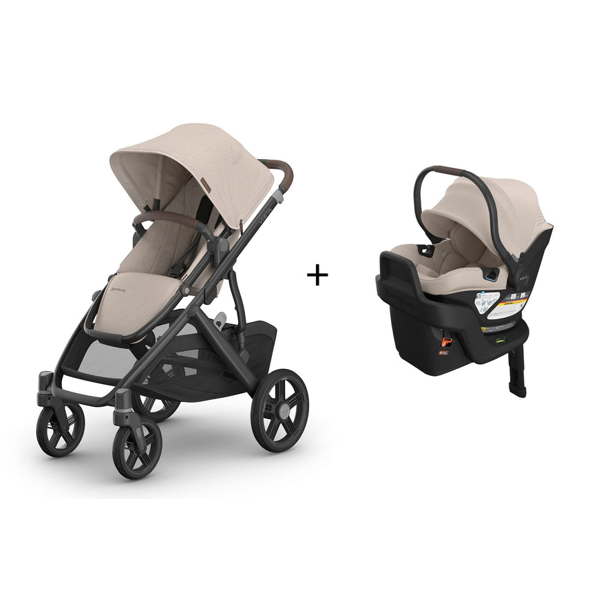 Poussette Vista V3 + Siège Auto Aria V2 - Ada-Systeme De Voyage (607)-UPPAbaby-CLÉMENT
