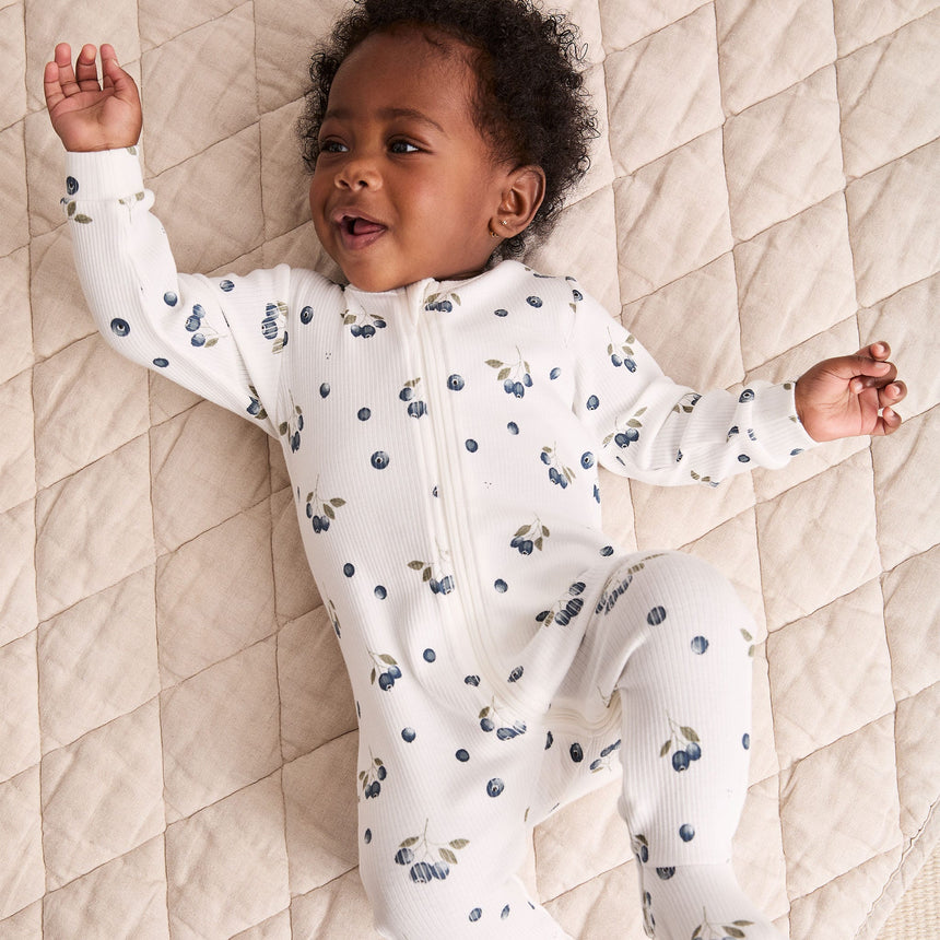 Pyjama Bleuets 0-12mois-Firsts par Petit Lem-FIT-26EGL30P01-CLÉMENT