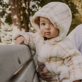 Plaid Coverall 3-24m