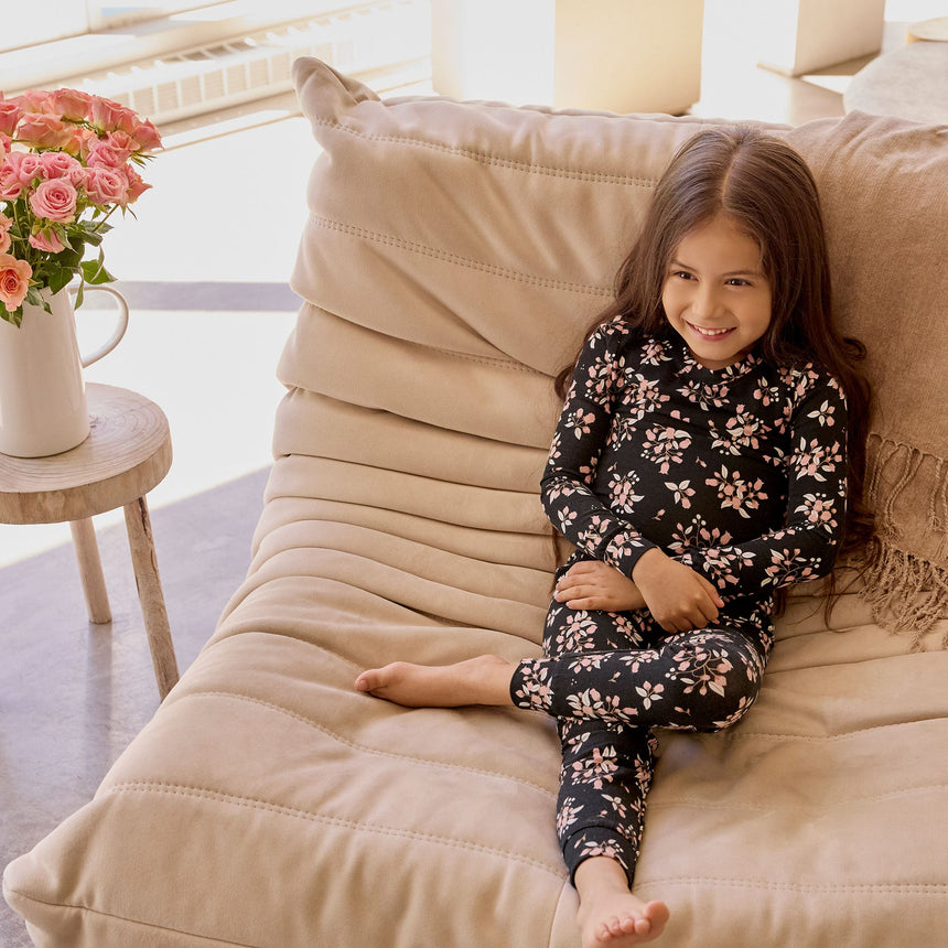 Pyjama Modal Fleurs 2-6x