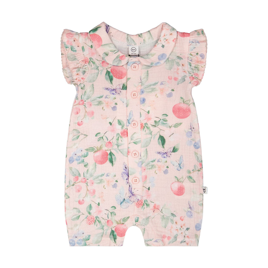 Combinaison Myrtille 3-24mois-Deux par Deux-Rose-3 m-2X2-H30B41-059-CLÉMENT