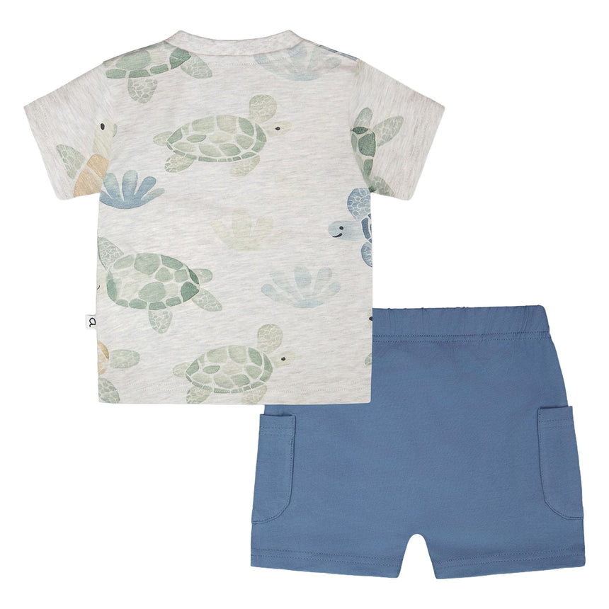 Ensemble Deux Piècess Tortue 3-24mois-Deux par Deux-2X2-H30D13-060-CLÉMENT