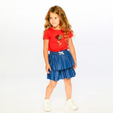 T-shirt Jonquilles 7-10ans-Deux par Deux-2X2-H30H70-7620C-CLÉMENT
