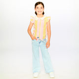 Blouse Marguerites 3-6ans-Deux par Deux-2X2-H30I15-137B-CLÉMENT