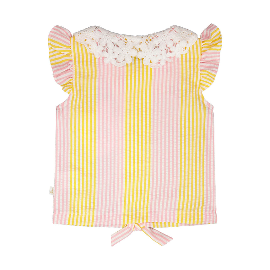 Blouse Marguerites 3-6ans-Deux par Deux-2X2-H30I15-137B-CLÉMENT