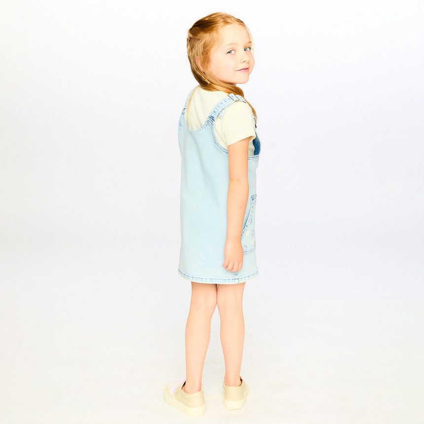 Robe Salopette Marguerites 3-6ans-Deux par Deux-2X2-H30I41-1250B-CLÉMENT