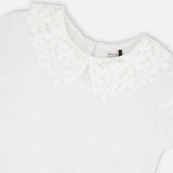 T-shirt Blanc Marguerites 7-10ans-Deux par Deux-2X2-H30I70-100C-CLÉMENT