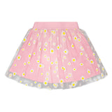 Jupe Marguerites 3-6ans-Deux par Deux-Rose-3-2X2-H30I80-6240B-CLÉMENT