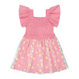 Robe Marguerites 3-6ans-Deux par Deux-Rose-3-2X2-H30I87-6240B-CLÉMENT