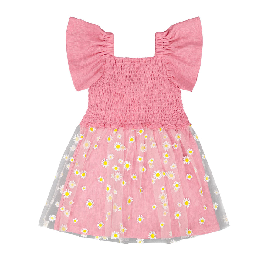 Robe Marguerites 3-6ans-Deux par Deux-2X2-H30I87-6240B-CLÉMENT