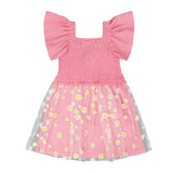 Robe Marguerites 7-10ans-Deux par Deux-2X2-H30I87-6240C-CLÉMENT