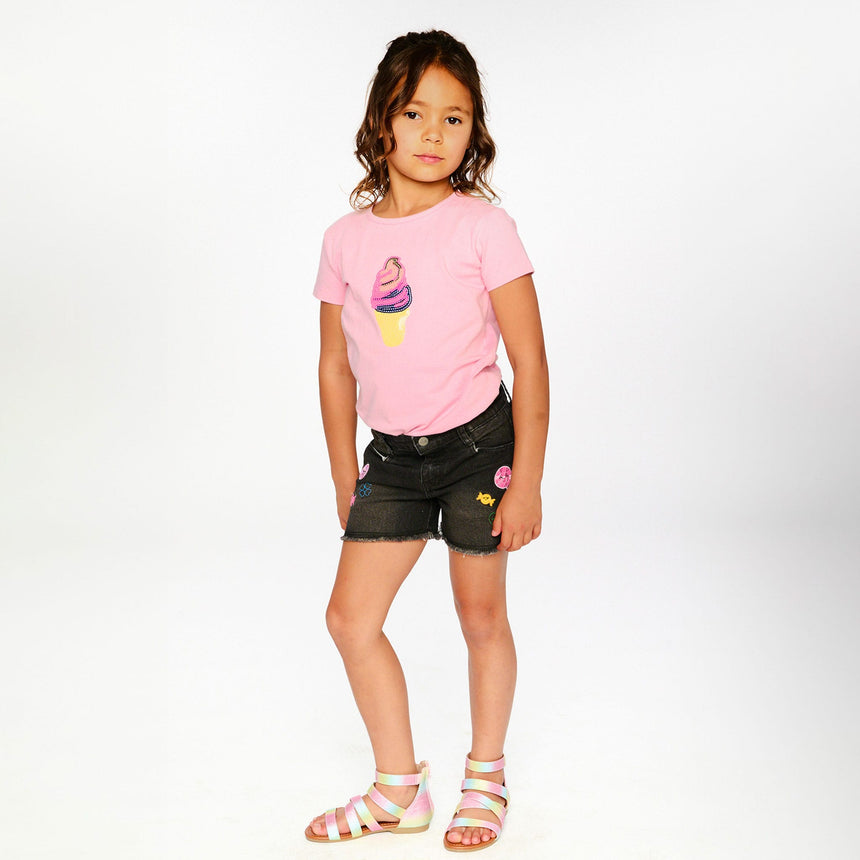 T-shirt Crème Glacé Sucré 7-10ans-Deux par Deux-2X2-H30J70-6200C-CLÉMENT