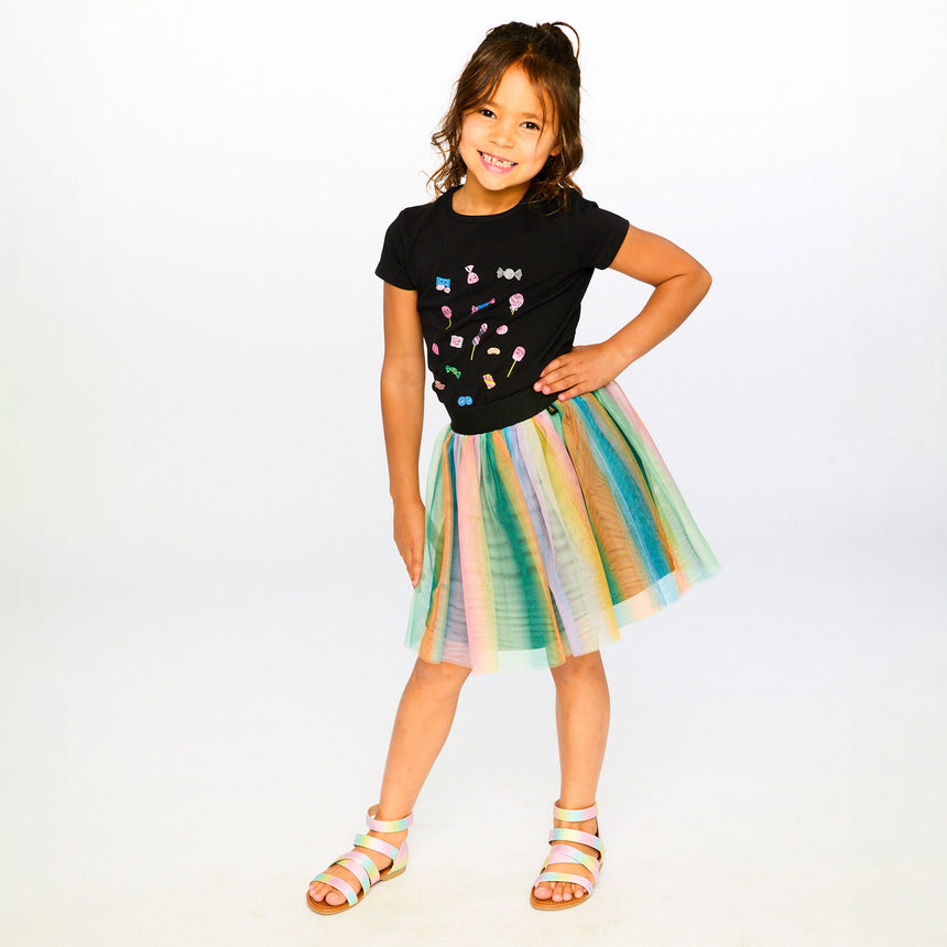 T-shirt Bonbon Sucré 7-10ans-Deux par Deux-2X2-H30J70-999C-CLÉMENT