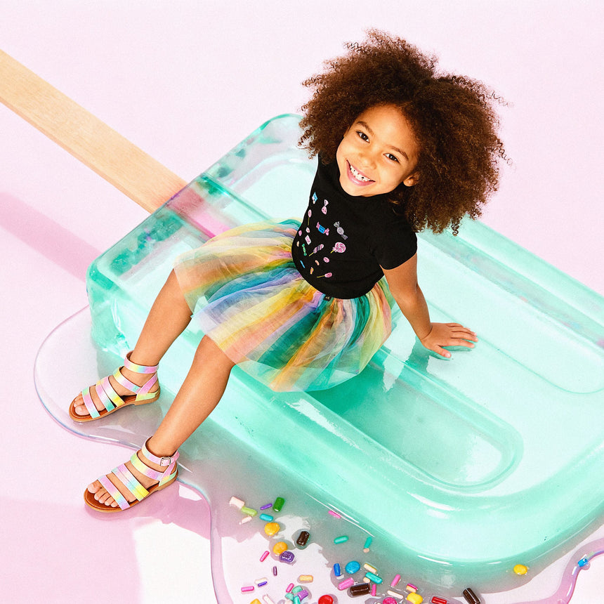 T-shirt Bonbon Sucré 7-10ans-Deux par Deux-2X2-H30J70-999C-CLÉMENT