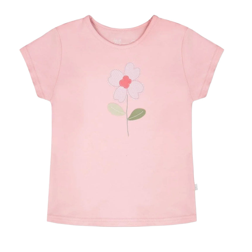 T-shirt fleurs 3-6ans-Deux par Deux-2X2-H30K70-6170B-CLÉMENT