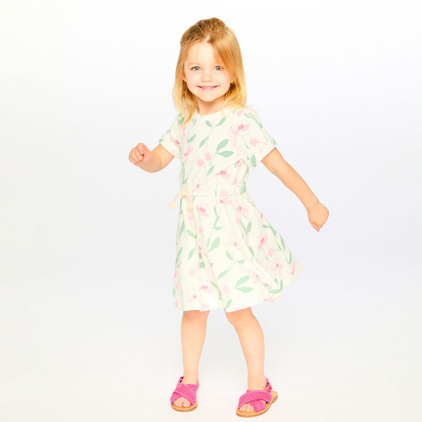 Robe Fleurs Chapeau 3-6ans-Deux par Deux-2X2-H30K85-126B-CLÉMENT