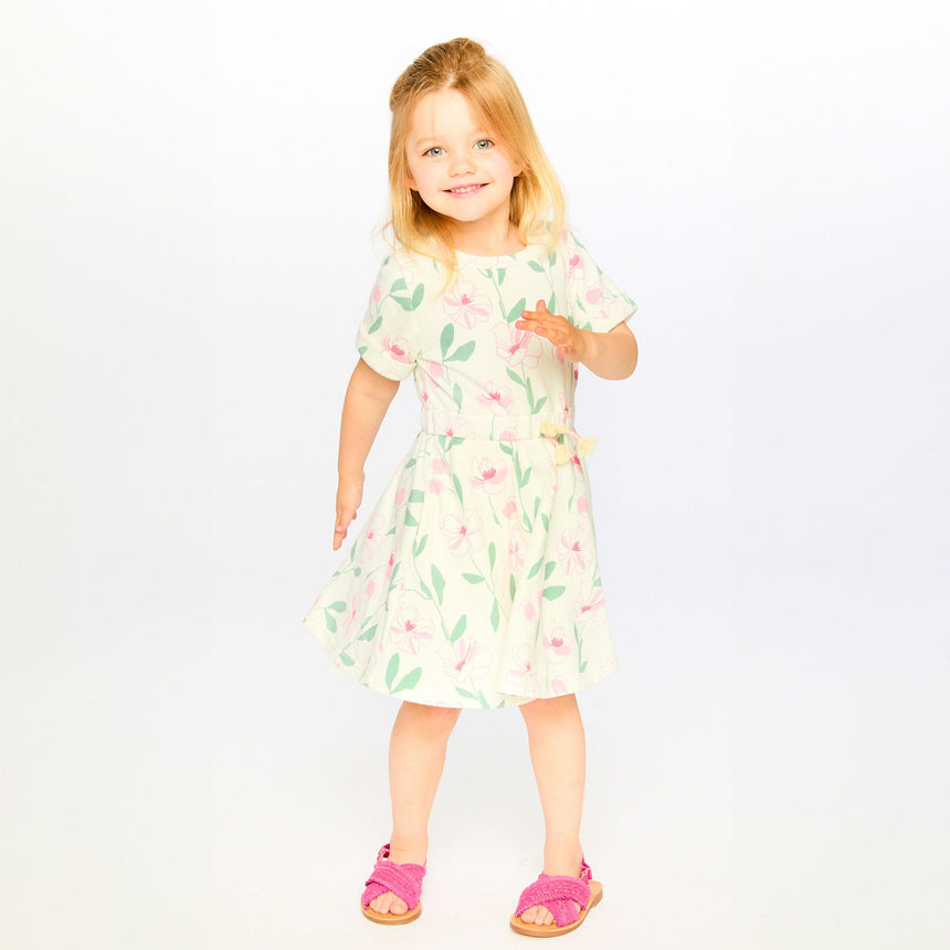 Robe Fleurs Chapeau 3-6ans-Deux par Deux-2X2-H30K85-126B-CLÉMENT