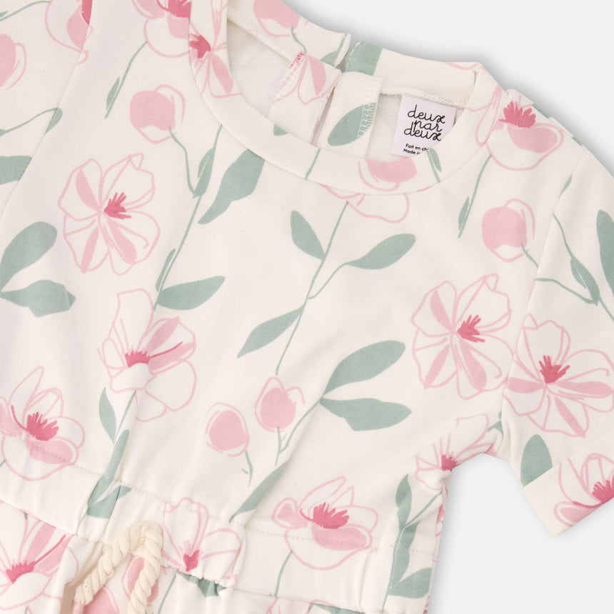 Robe Fleurs Chapeau 7-10ans-Deux par Deux-2X2-H30K85-126C-CLÉMENT