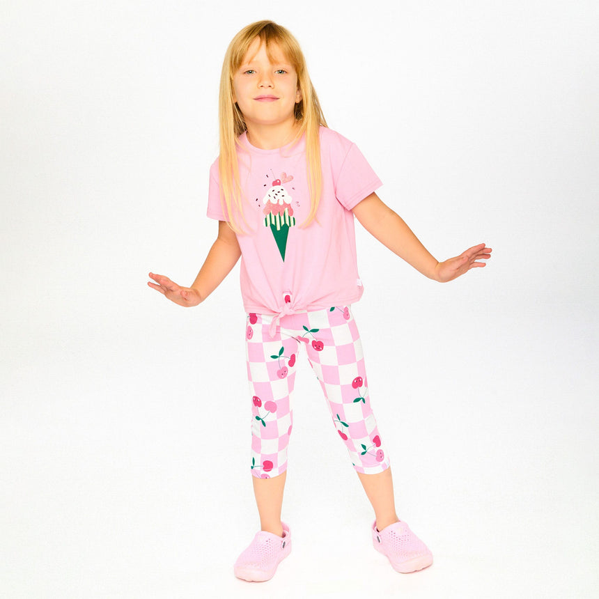 T-shirt Crème Glacé Cerise 7-10ans-Deux par Deux-2X2-H30L70-6050C-CLÉMENT