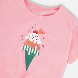 T-shirt Crème Glacé Cerise 7-10ans-Deux par Deux-2X2-H30L70-6050C-CLÉMENT
