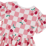 Robe Carreaux Cerise 3-6ans-Deux par Deux-2X2-H30L85-140B-CLÉMENT