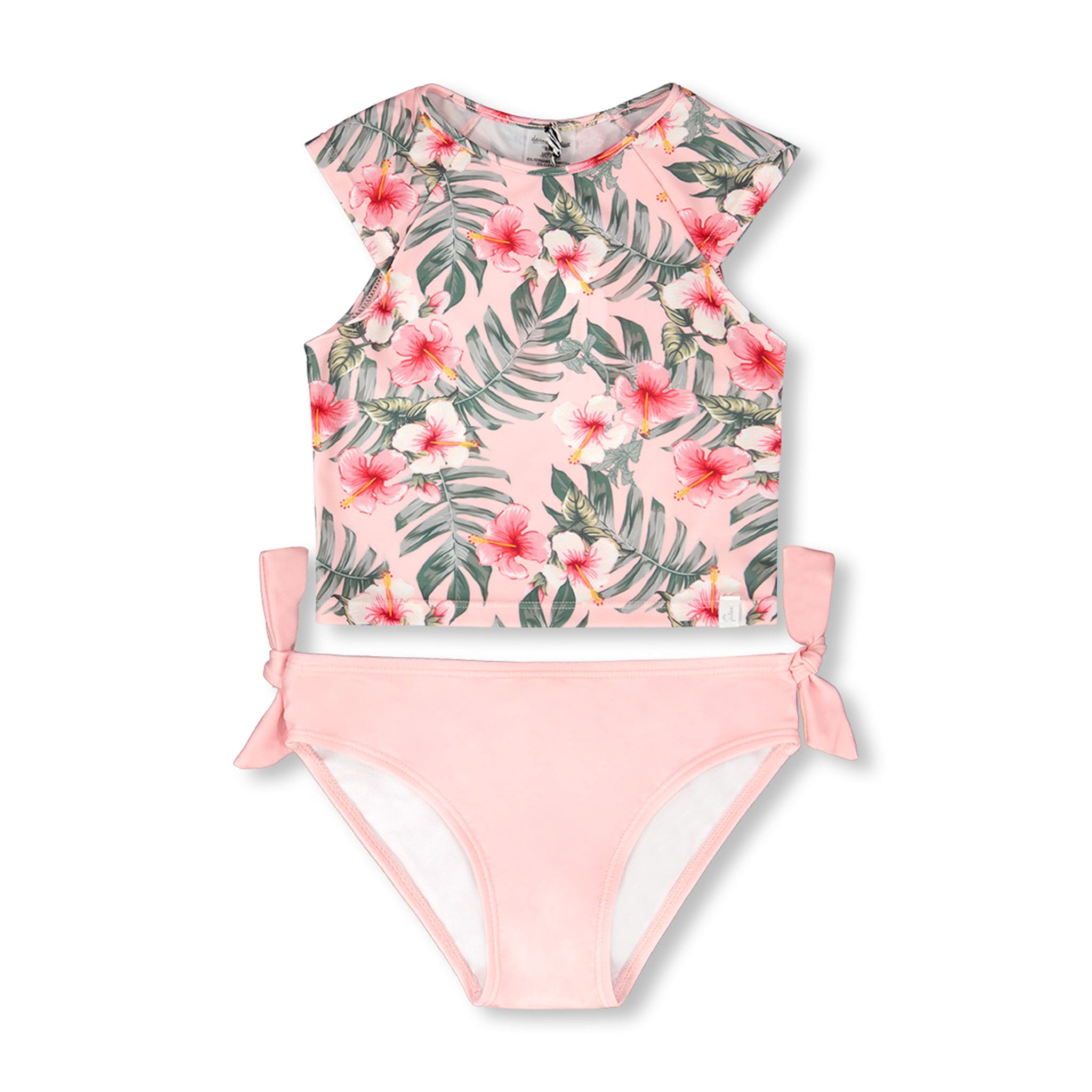 Tankini Hibiscus 7-12ans - Deux par Deux – CLÉMENT